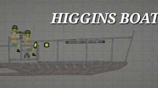 Higgins Boat Test  Melonplayground  Sandbox [upl. by Taggart]