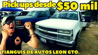 CAMIONETAS Desde 50 Mil PESOS TIANGUIS De Autos Leon GtoTrucks for sale used cars [upl. by Steddman]