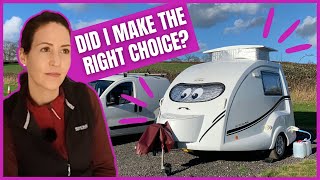 MY FIRST YEAR WITH A GOPOD CARAVAN  Owners Review  Going GoPod Plus  Micro Caravan [upl. by Humfried]