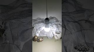 Amazing DIY PENDANT LAMP short lampshade viralvideo [upl. by Eesdnyl368]