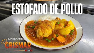 Estofado de pollo  cocina peruana  Crismarperu [upl. by Kinnard]