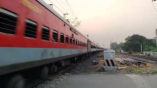 furirous twin tone honking wap7 12246 smvt howrah Duronto expressindianrailwas [upl. by Rehpoitsirhc747]