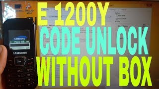 Samsung e1200y phone lock reset without box by z3x crack Tech abhi [upl. by Ardnazxela]