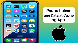 Paano Iclear ang Data ng App Sa iPhone  Paano Iclear ang Cache sa iPhone [upl. by Annig629]