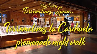 Torremolinos la Carihuela night walk [upl. by Obe627]