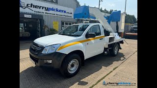 2016 Isuzu DMax Socage A314 Access Platform Cherry Picker  13 Metre  KY16 SSX [upl. by Seroka]