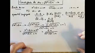 Limite de suite avec racine et forme indéterminée L1 Analyse Etude de suites [upl. by Orsola]