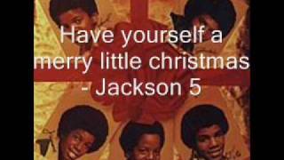 Have yourself a merry little christmas  Jackson 5 HQ [upl. by Silvanus]