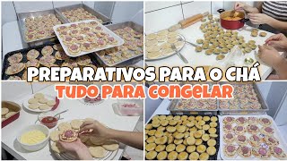 PREPARAMOS AS MINI PIZZAS E EMPADINHAS PARA O CHÁ REVELAÇÃO 2  FICARAM MARAVILHOSAS [upl. by Hsirahc879]