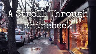 A Stroll Through Rhinebeck NY with Just A Cook 845 [upl. by Airotal889]