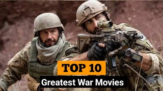 Top 10 Greatest War Movies of All Time in Hindi Dubbed  Best War Movies of All Time [upl. by Madelle]