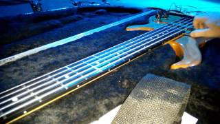 Fretted to fretless bass [upl. by Leunammi]