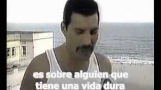 Freddie Mercury y Gloria Maria Sub Español [upl. by Starkey]