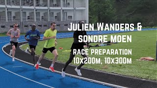 Julien Wanders and Sondre Moen  Race Preparation Featuring Renato Canova [upl. by Arihk]