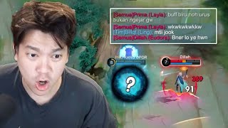 Ketemu Layla Banyak Ngetik  Mobile Legends [upl. by Ohploda]