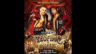 TEOFIMO LOPEZ VS JAMAINE ORTIZ amp KEYSHAWN DAVIS VS JOSE PEDRAZA TOP RANK BOXING [upl. by Anonyw]