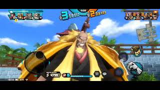 Playing with F Relief Swarley and Nina on One Piece Bounty Rush [upl. by Milty]