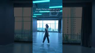 Nritya Shakti Studio walk through with Shakti Mohan [upl. by Auqinimod]