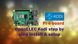 Raspberry Pi 4 Kodi Media Centre build and configuration [upl. by Alejna974]