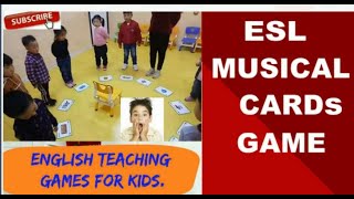 170  Musical cards flashcard Game for kids [upl. by Buonomo]