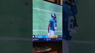 4th and 8 JAGUARS VS DOLPHINS 1ST QUARTER HIGHLIGHT [upl. by Oiuqise]