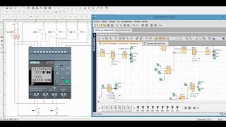Control automático  manual de 2 bombas alternadas con LOGO 8 [upl. by Lejna]