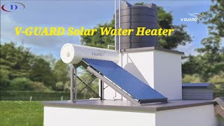 VGuard solar water heater  Contact  9480633492 [upl. by Hardner]