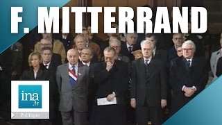 Les obsèques de François Mitterrand à Notre Dame  Archive INA [upl. by Light]