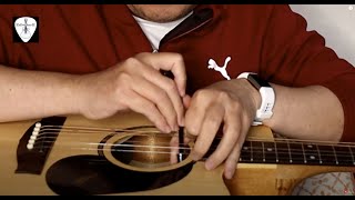 Truss Rod Adjustment on Maton Acoustic Guitar [upl. by Doniv]