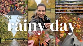 SLOW RAINY DAYS  Cosy October Vlog Autumn Crafting Greengrocers Apple Stew amp English Countryside [upl. by Lockhart610]