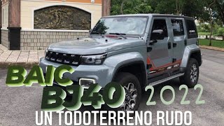 BAIC BJ40 2022 Un Todoterreno Rudo Como Los De Antes [upl. by Miza]