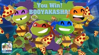 Teenage Mutant Ninja Turtles Pizza Quest  All Bad Guys Cleared Nickelodeon Games [upl. by Natanoj707]