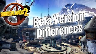 Borderlands 2  Beta Version Differences [upl. by Attemaj380]