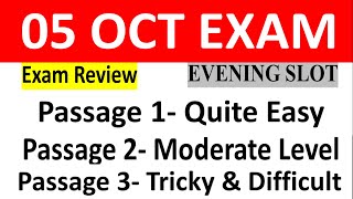 5 October Ielts exam evening slot answers and review5 October exam listening amp reading answer [upl. by Deach]