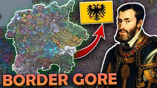 THE REAL HRE had EU4 LEVEL BORDER GORE [upl. by Yelekreb617]