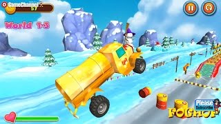 Santa Truck Ride Real Driver Santas Car Videos Games for Kids  Girls  Baby [upl. by Nabla757]