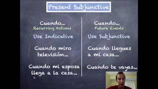 Cuando Subjunctive [upl. by Jourdain]