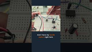 Real 555 Monostable Configuration [upl. by Annayoj]