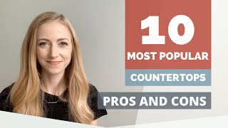 Pros amp Cons for the Top 10 Types of Countertops [upl. by Luckin]