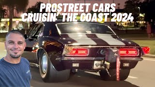 Pro Street Cars at Cruisin’ The Coast 2024 [upl. by Thorman]