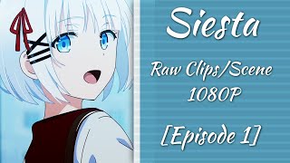 Siesta Raw ClipsScene Episode 1 Tantei Wa Maou Shindeiru [upl. by Kinzer]