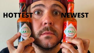 HOTTEST AND NEWEST TABASCO HOT SAUCES NEW 2020 Scorpion and Rocoto Sauces [upl. by Freeman]