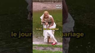 Cette femme tâche sa robe de mariée en sauvant un chien puis reçoit une transformation unique [upl. by Timon]