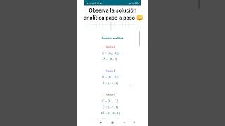 Suma y resta de vectores  Solución gráfica  solución analítica 📲🚀 [upl. by Leva894]