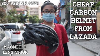 CAIRBULL ULTRALIGHT BIKE HELMET UNBOXING AND REVIEW FROM LAZADA [upl. by Zealand]