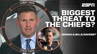 Dan Orlovsky ARGUES Joe Burrow amp the Bengals are the BIGGEST threat to the Chiefs 😤  First Take [upl. by Ramon]