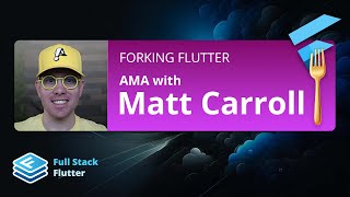 Flutter Friday Live 📺 Flutter amp Flock with Matt Carroll [upl. by Chari92]