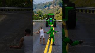 Franklin takes back tractor  GTA V  shorts 58 [upl. by Joh73]