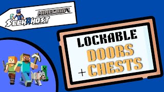 Add Locking Doors and Chests on Your Server  Simple Locks Plugin [upl. by Mallorie]