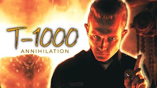 T1000  ANNIHILATION  Terminator 2 Judgment Day [upl. by Hachmann]